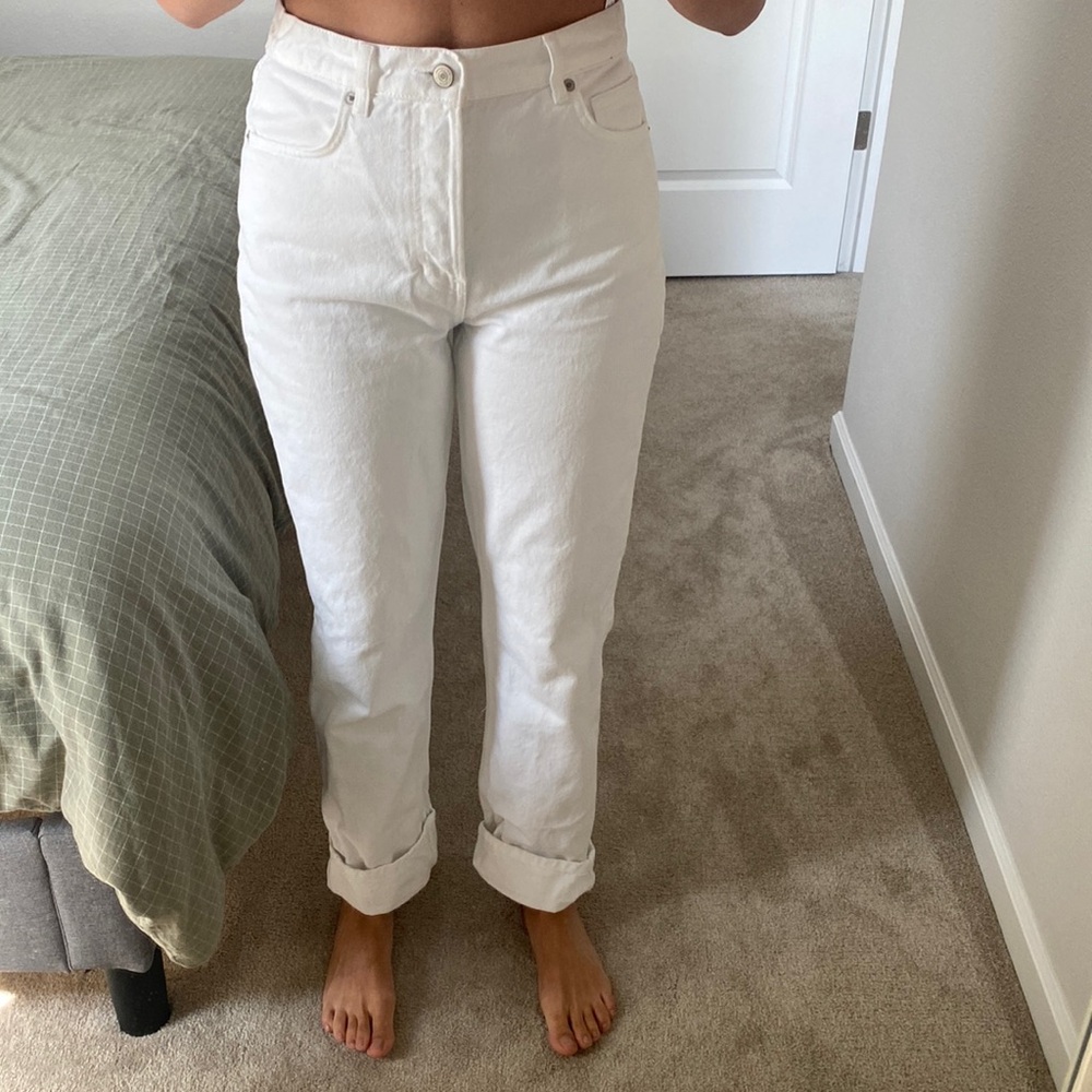 Reformation Cynthia High Rise Straight Jeans